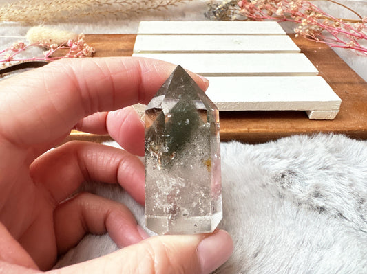 Mini Garden Quartz Tower Obelisk