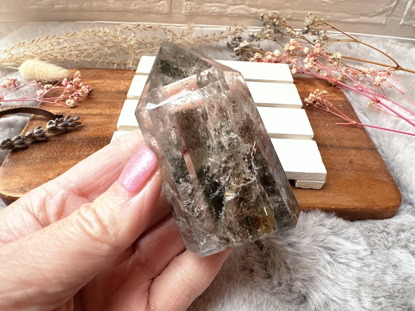 Garden Quartz Polished Point