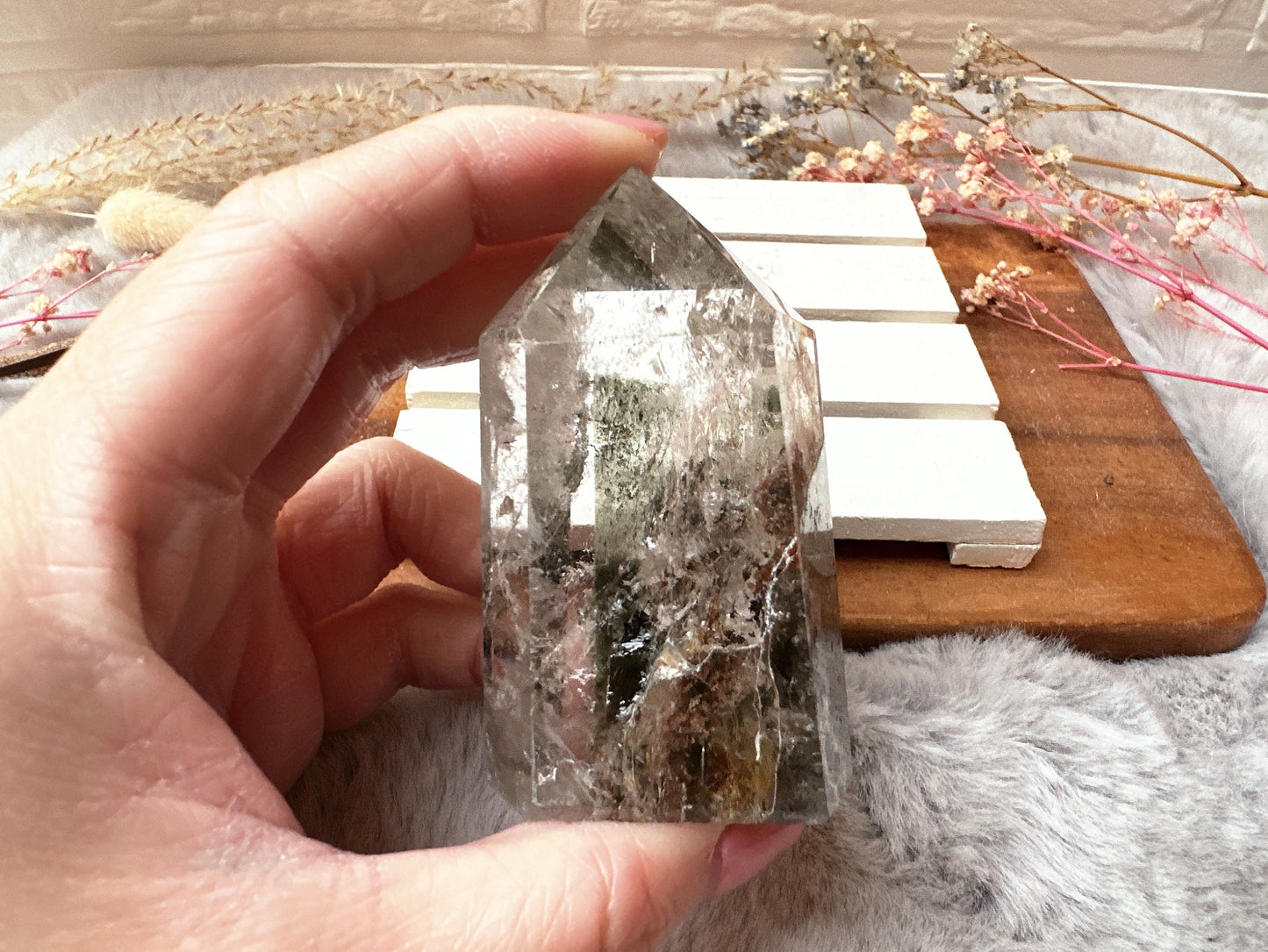 Garden Quartz Polished Point