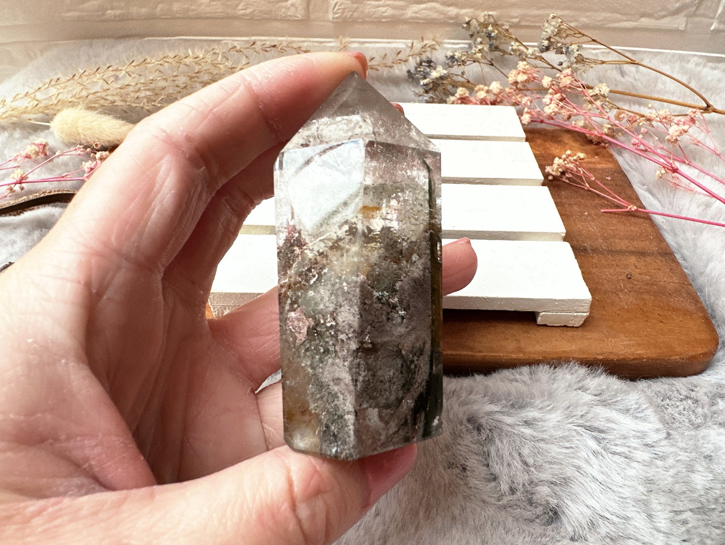 Garden Quartz Polished Point