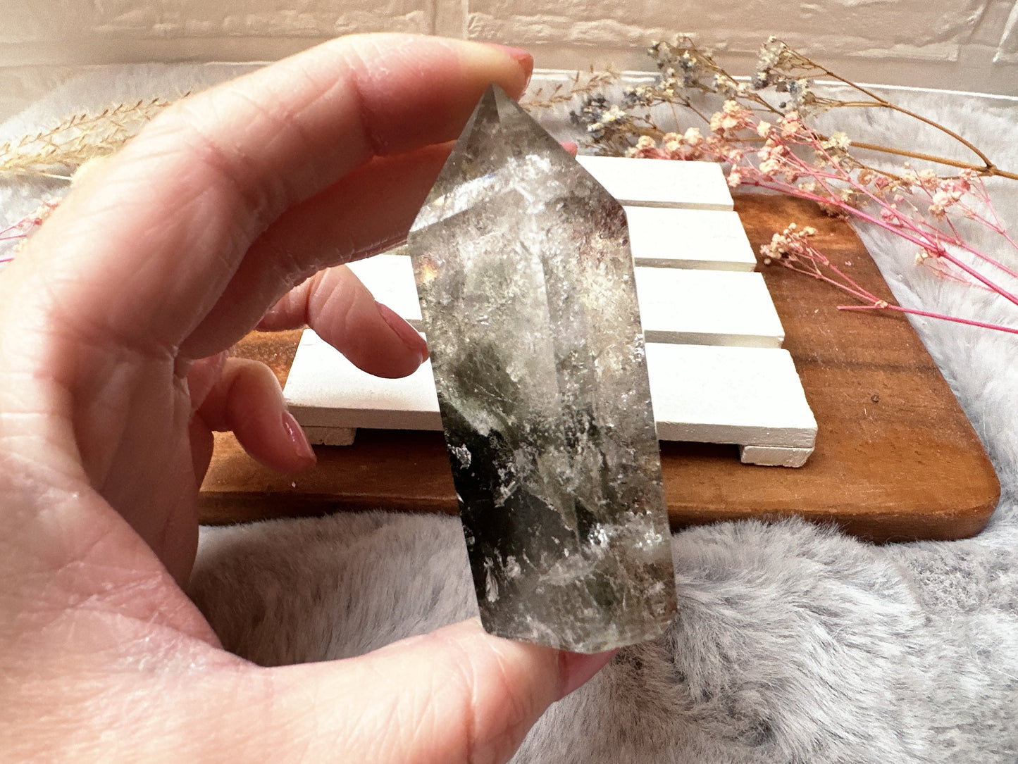 Garden Quartz Polished Point
