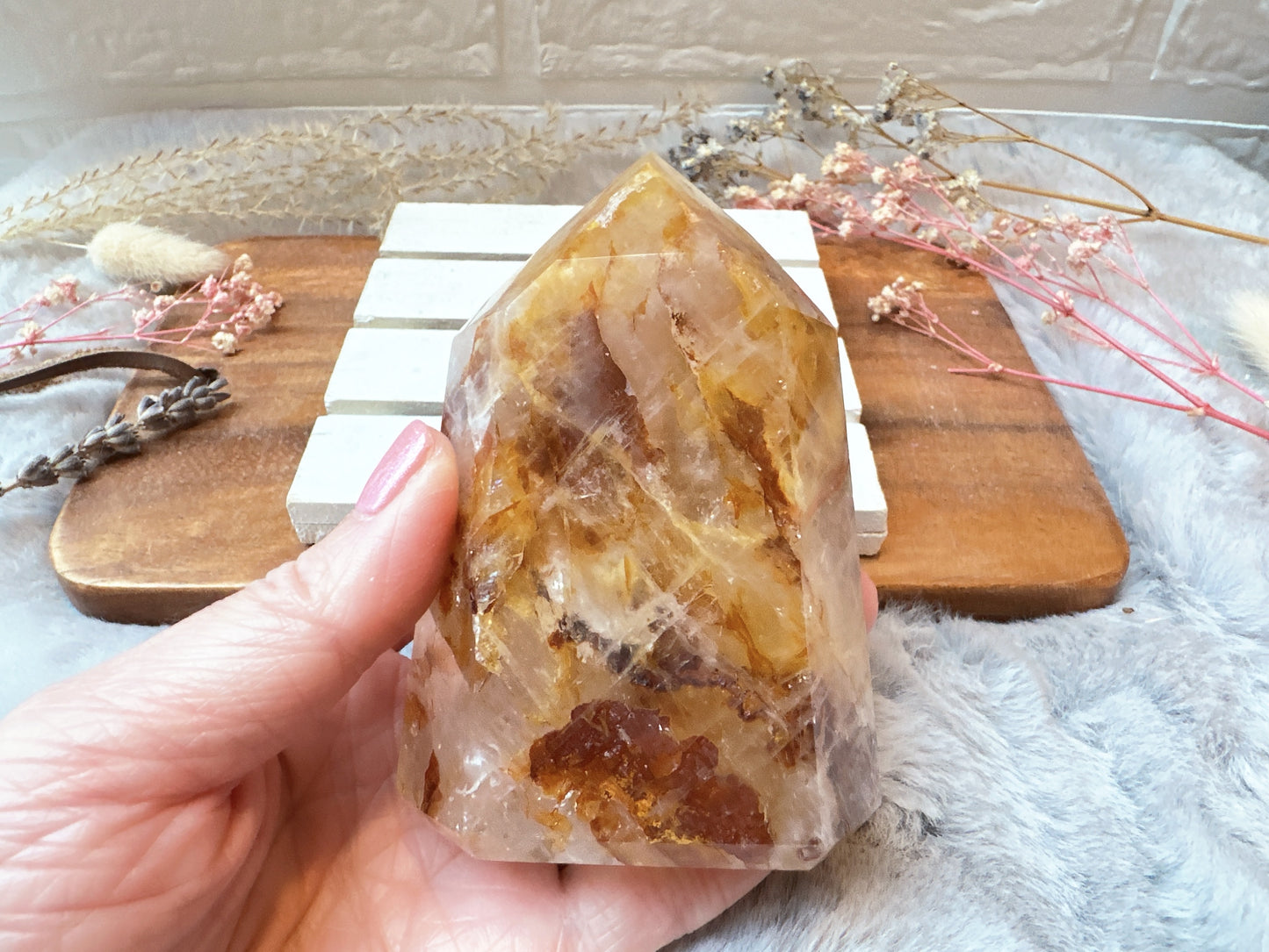 Golden Healer Polished Point