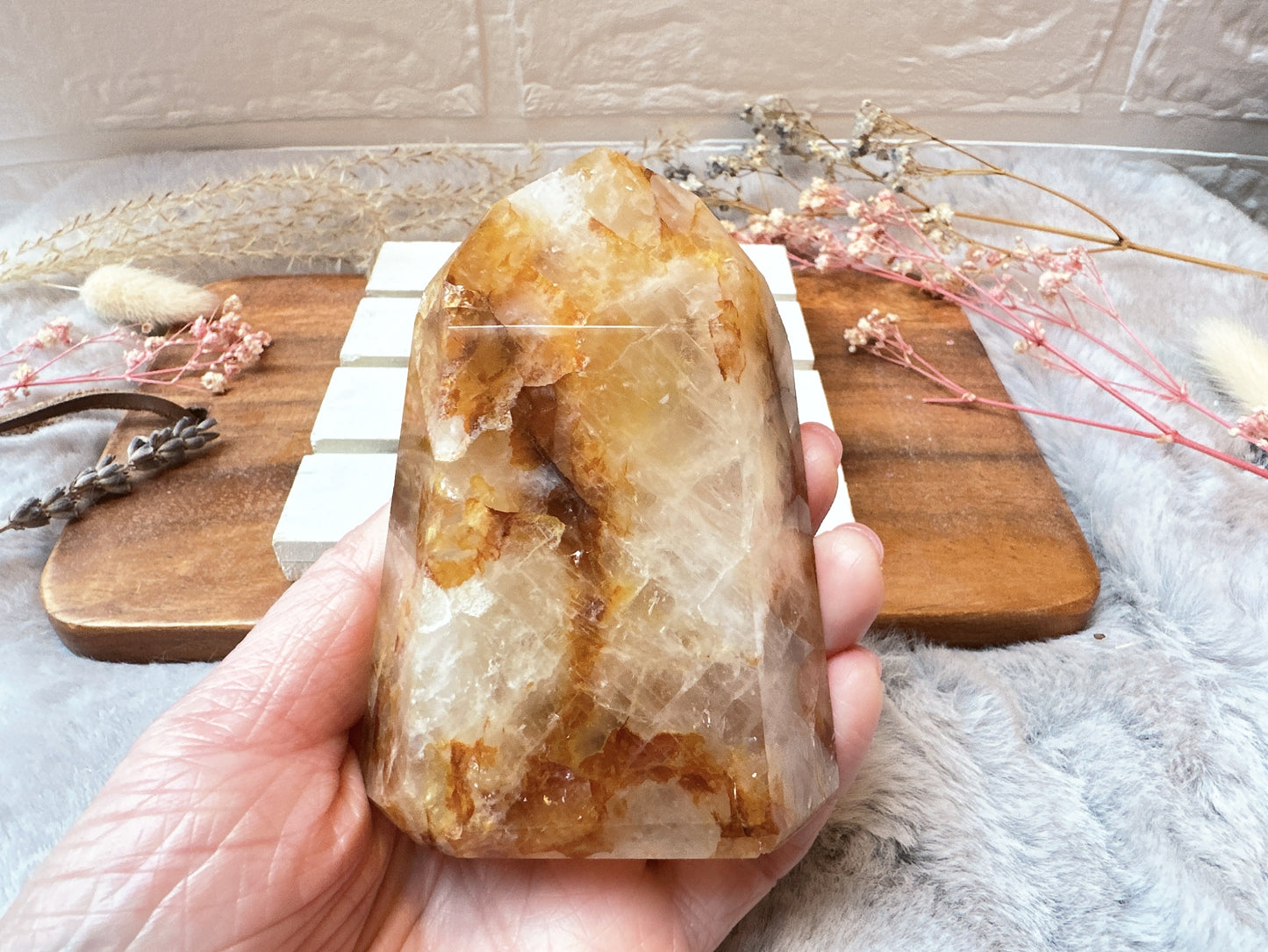Golden Healer Polished Point