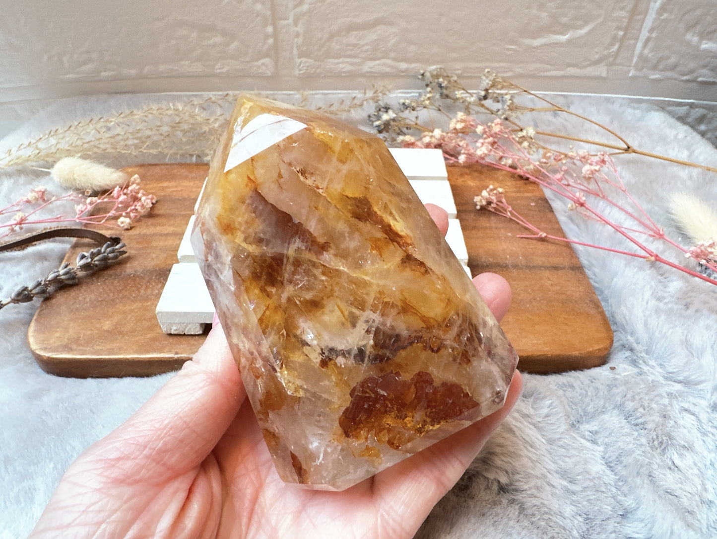 Golden Healer Polished Point