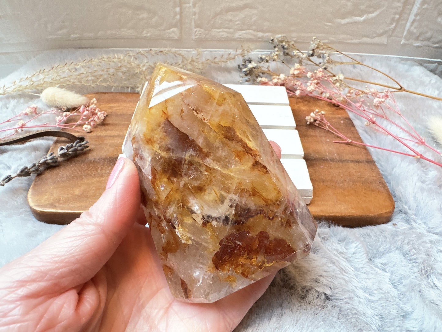 Golden Healer Polished Point