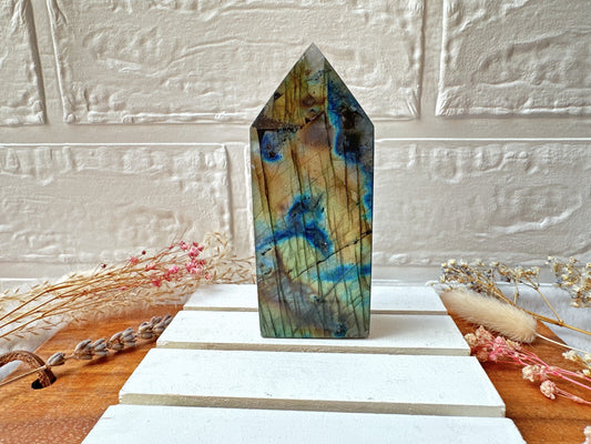 Labradorite Tower Obelisk