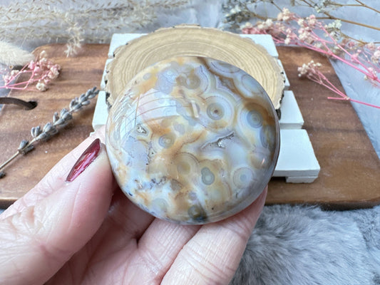 Ocean Jasper Palm Stone