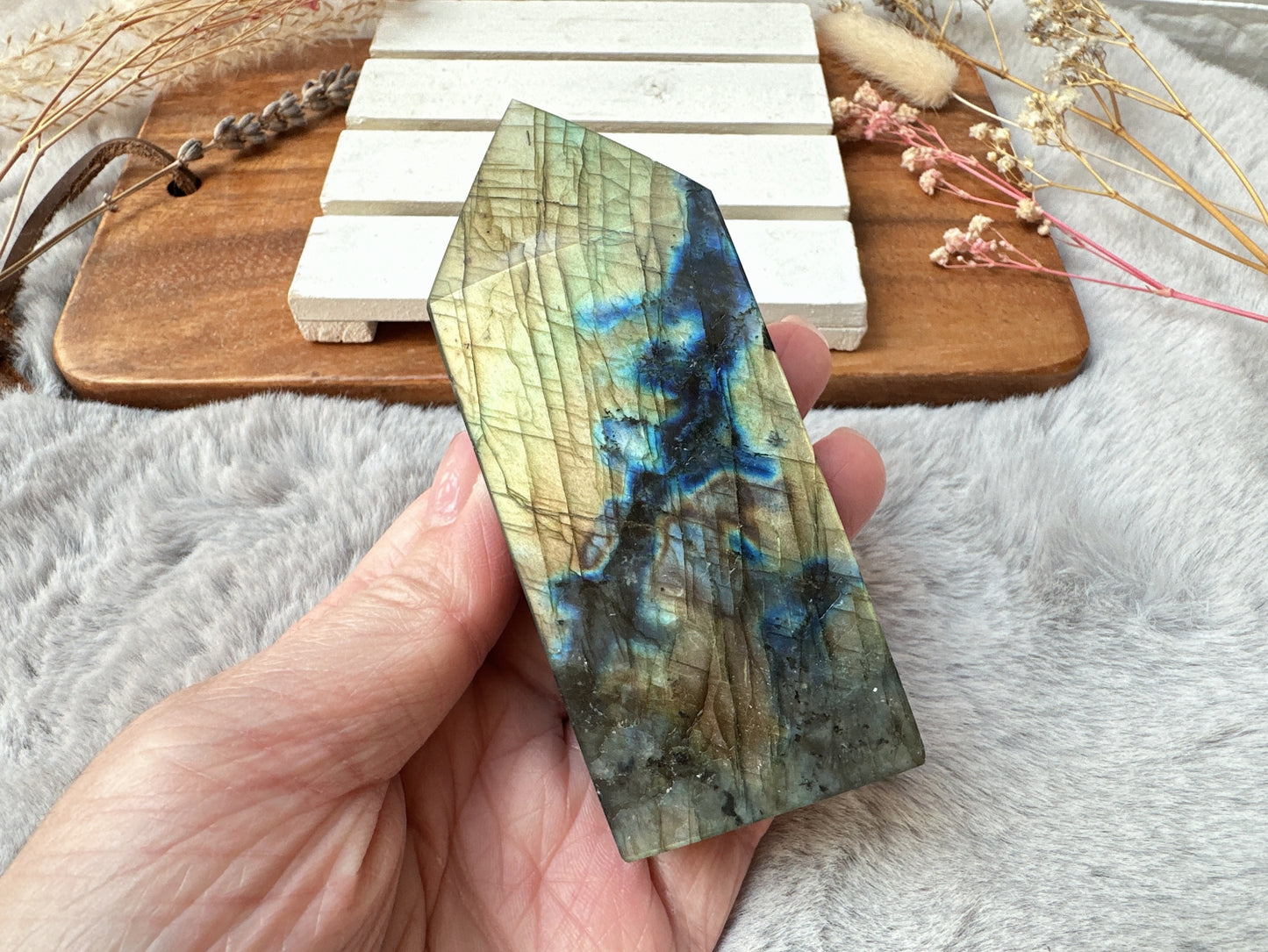 Labradorite Tower Obelisk