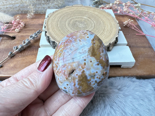 Ocean Jasper Palm Stone