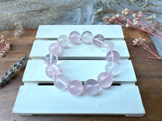 Mozambique Rose Quartz Bracelet