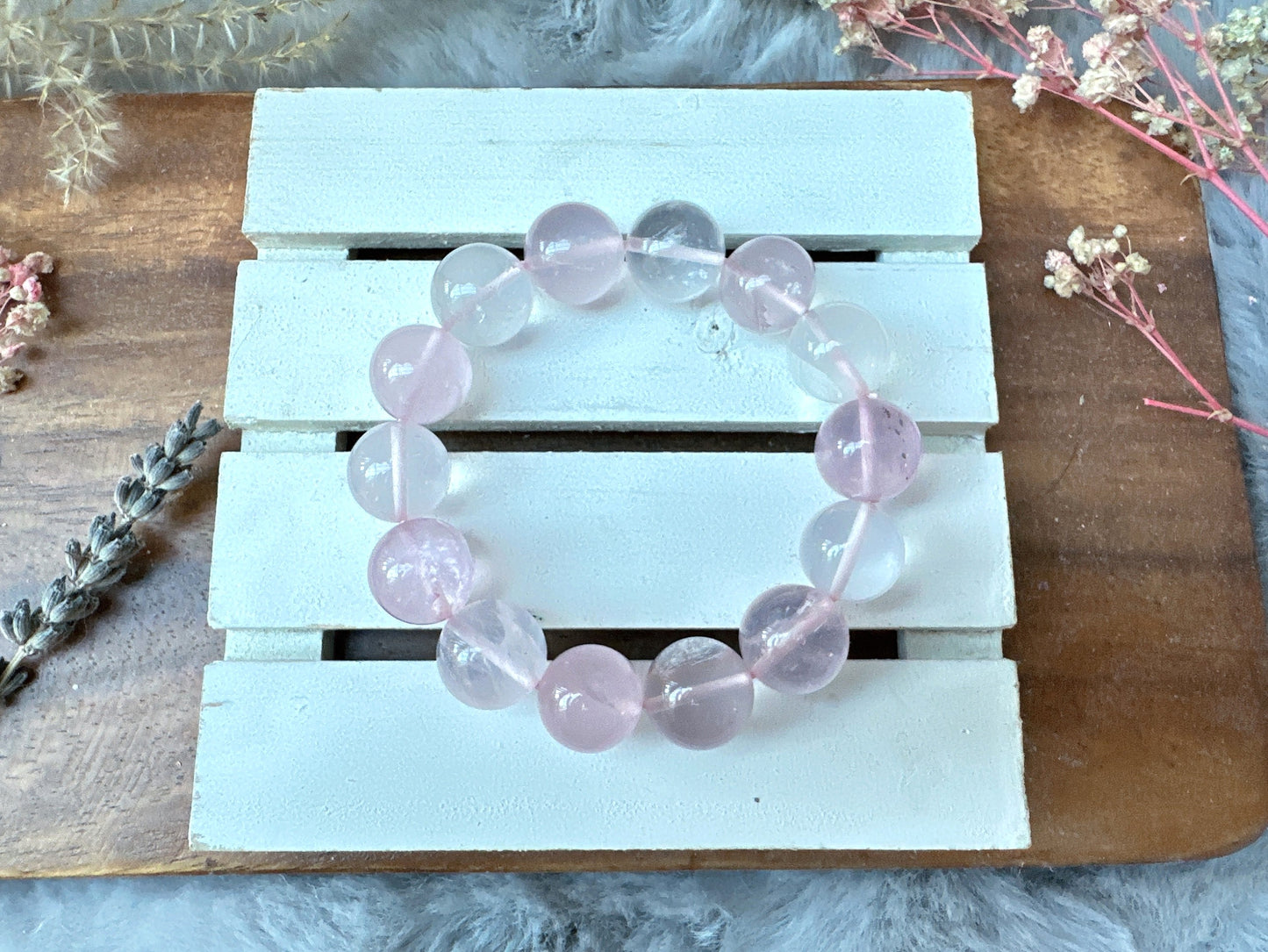 Mozambique Rose Quartz Bracelet