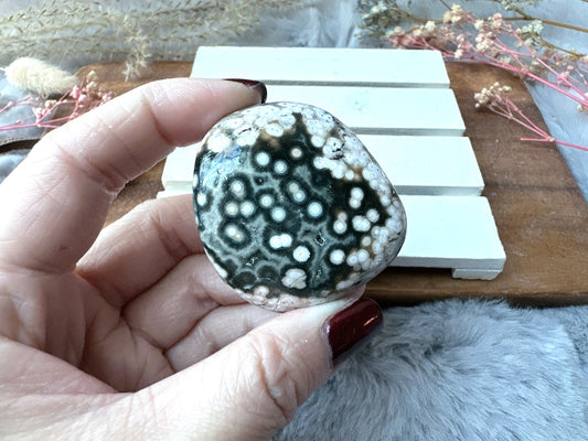 Ocean Jasper Palm Stone