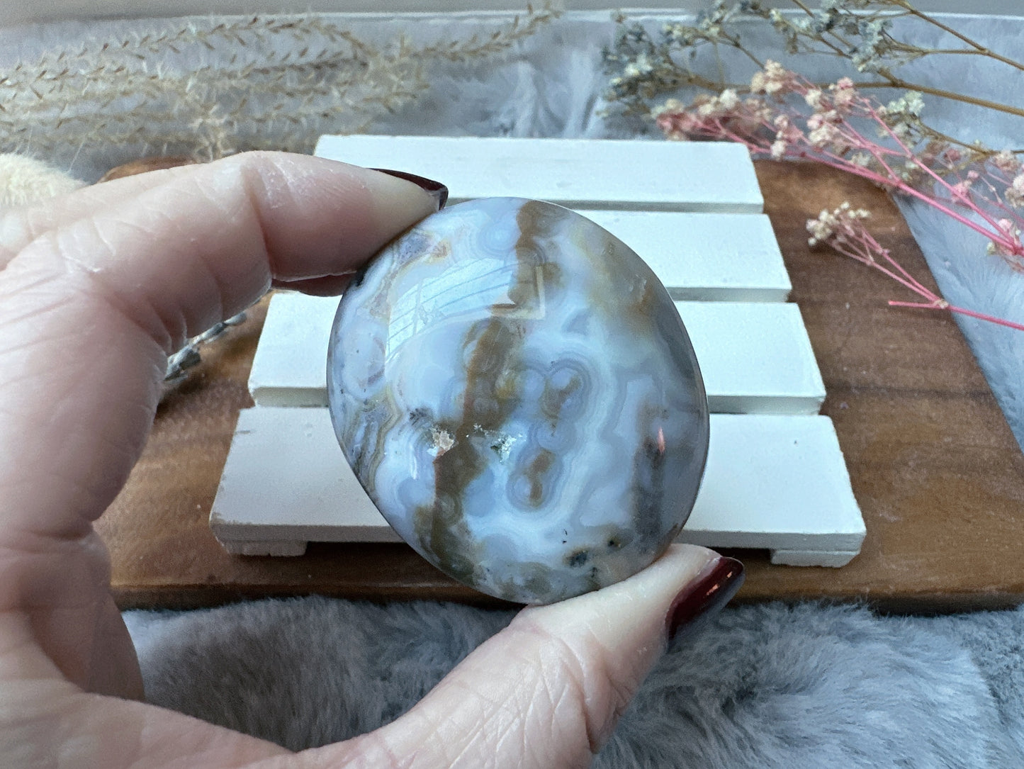 Ocean Jasper Palm Stone