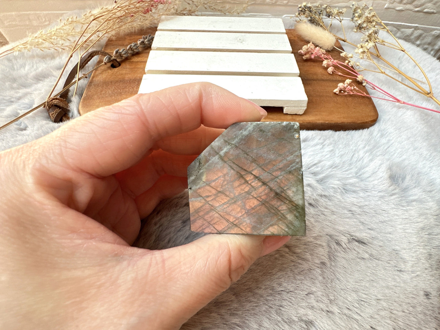 Extra Small Labradorite Gusher/Free Form