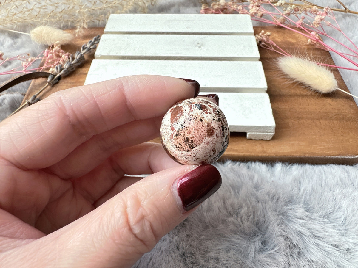 Mini Brecciated Jasper Sphere