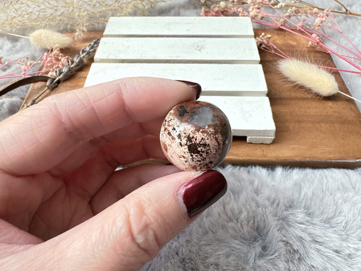 Mini Brecciated Jasper Sphere