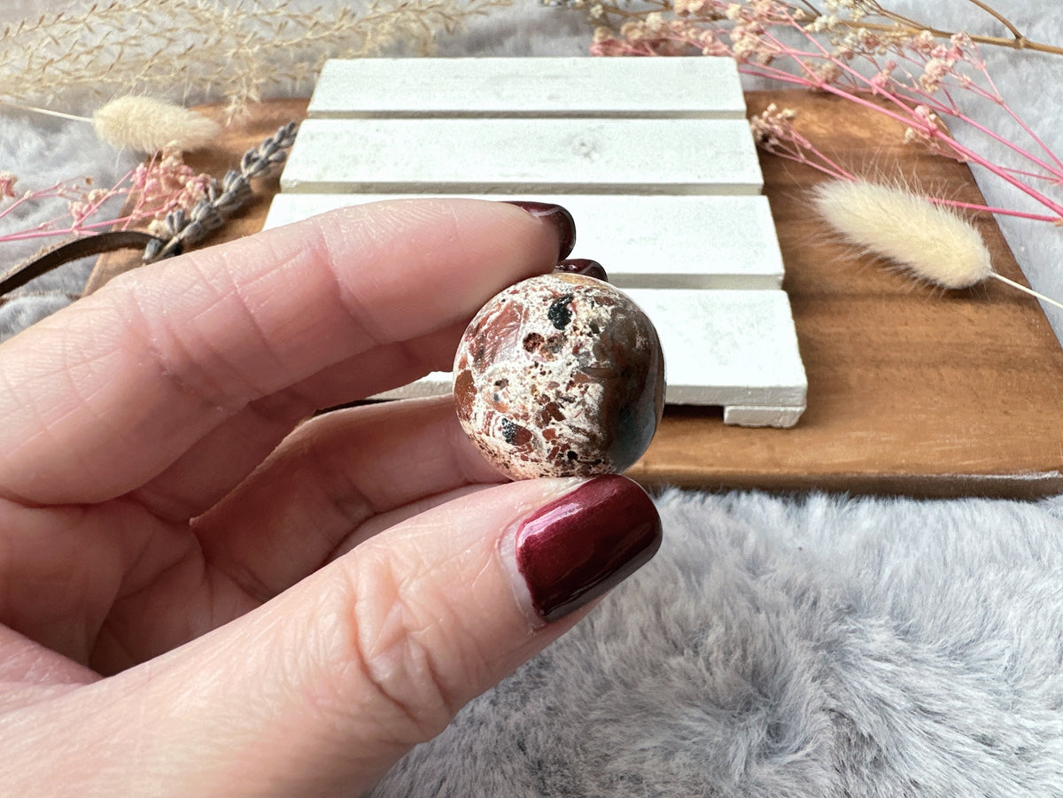 Mini Brecciated Jasper Sphere