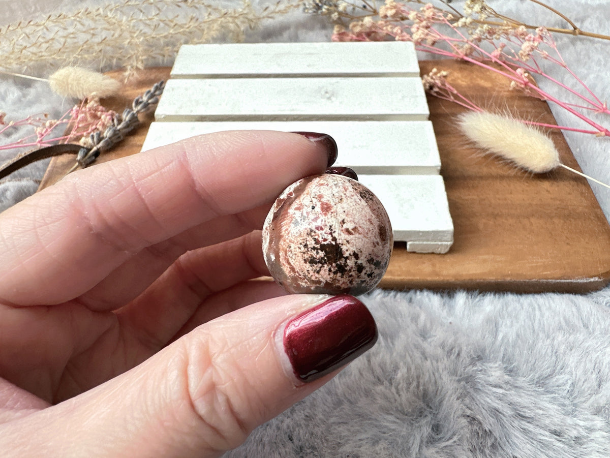 Mini Brecciated Jasper Sphere
