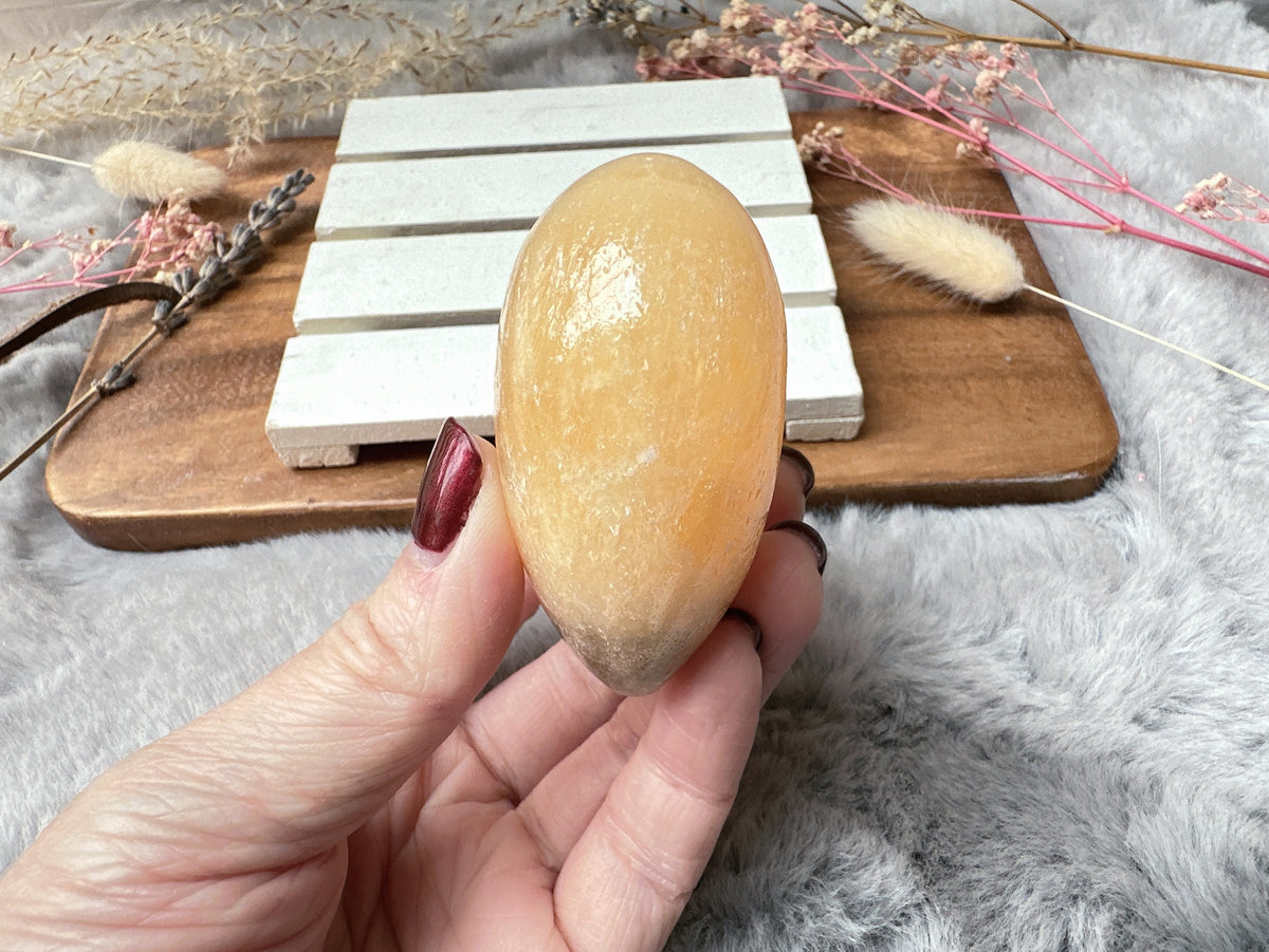 Mexican Onyx/Calcite Heart