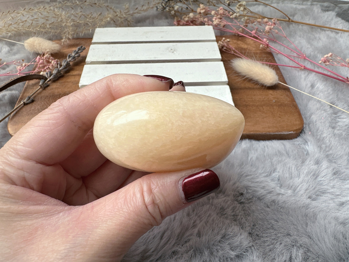 Mexican Onyx/Calcite Heart