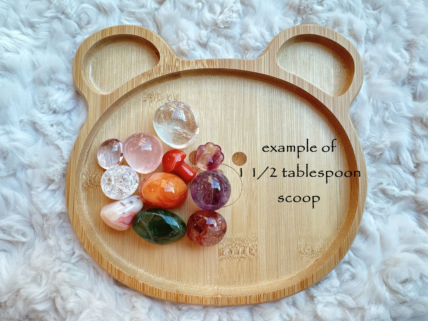 Love Crystal Confetti Scoop