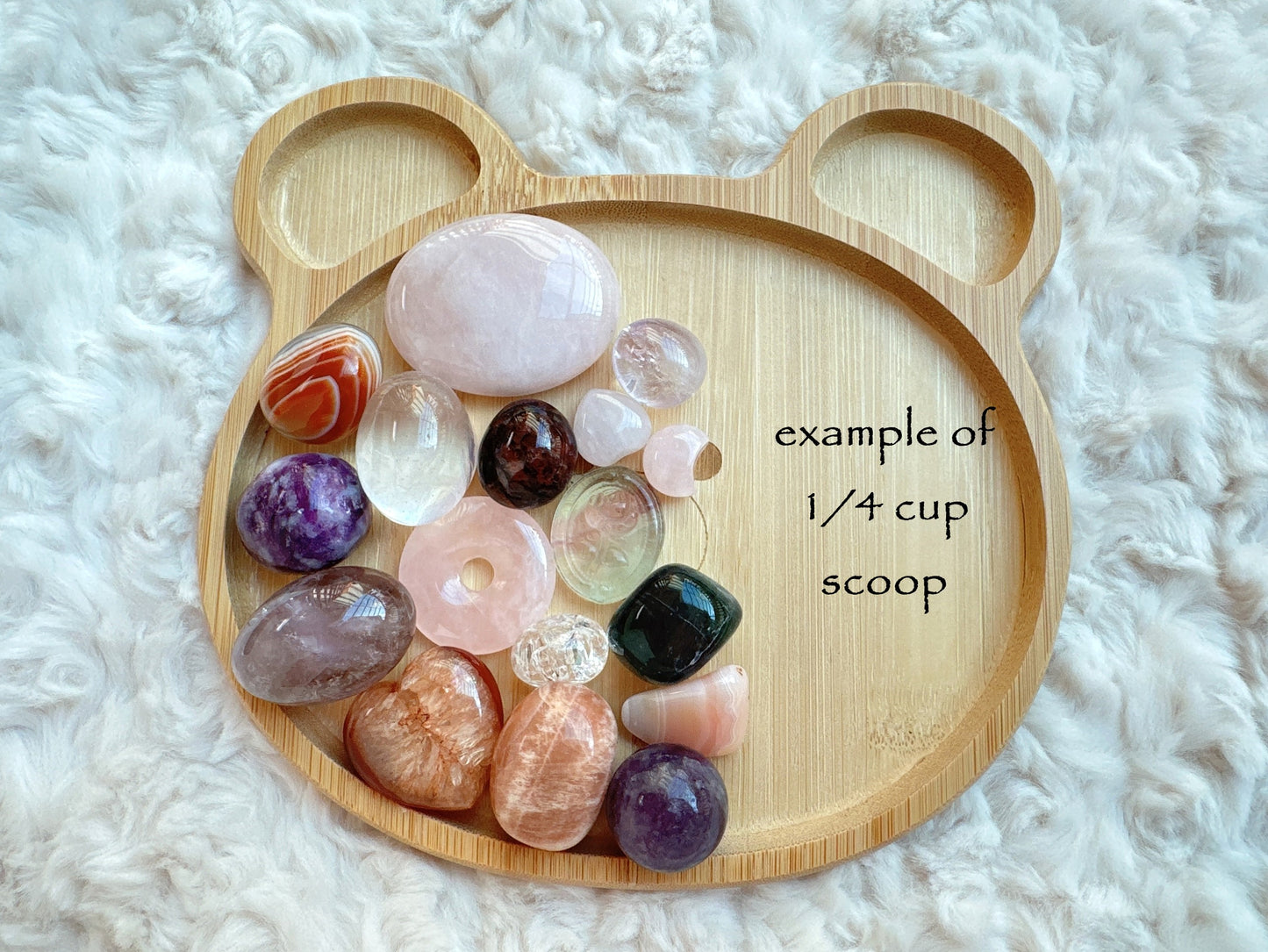 Love Crystal Confetti Scoop