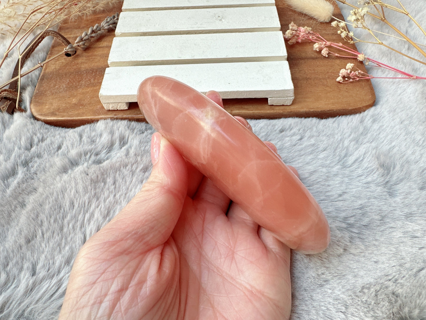 Rose Calcite Moon (Matte Polish)