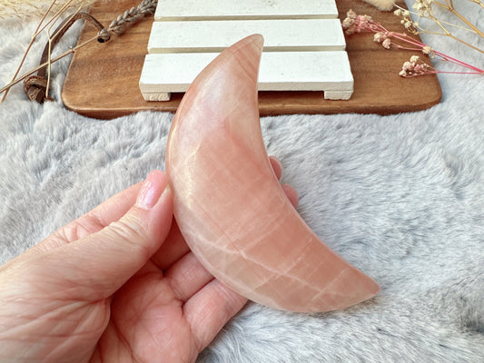 Rose Calcite Moon (Matte Polish)
