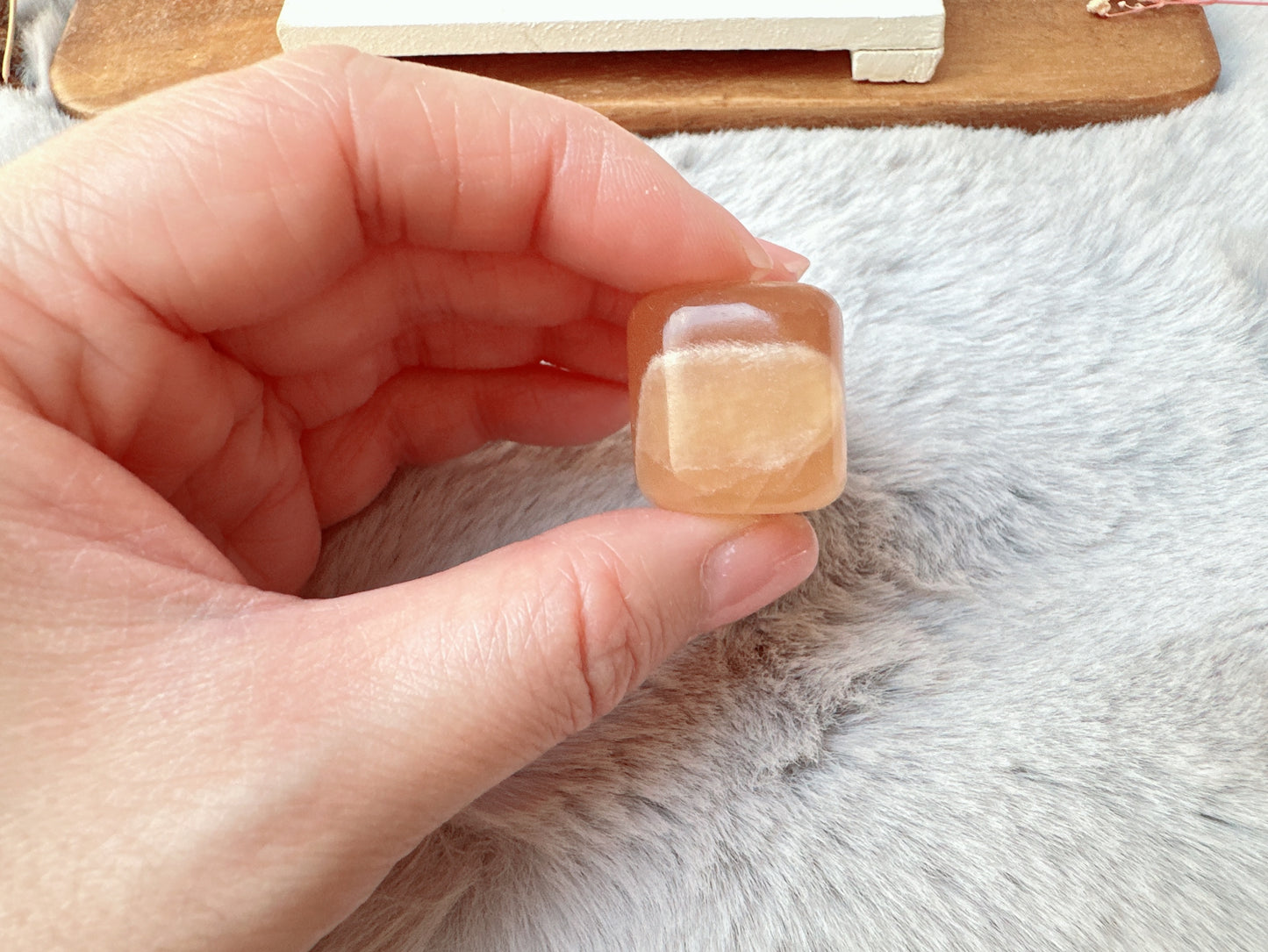 Honey Calcite Tumble
