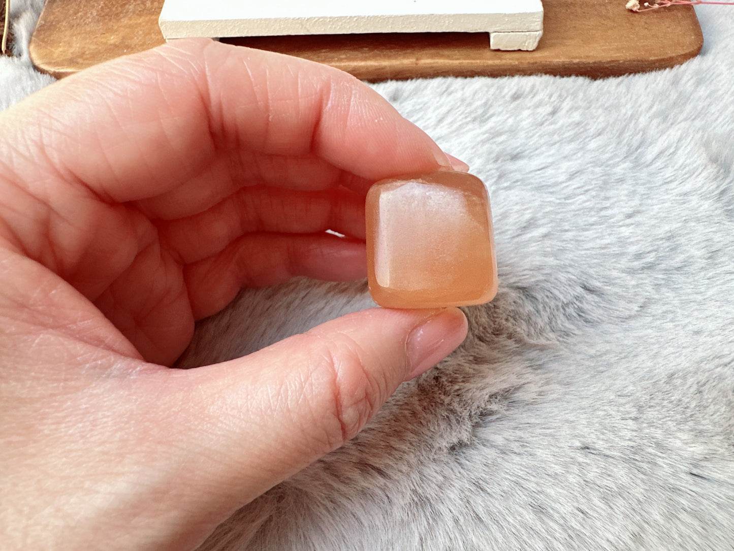 Honey Calcite Tumble