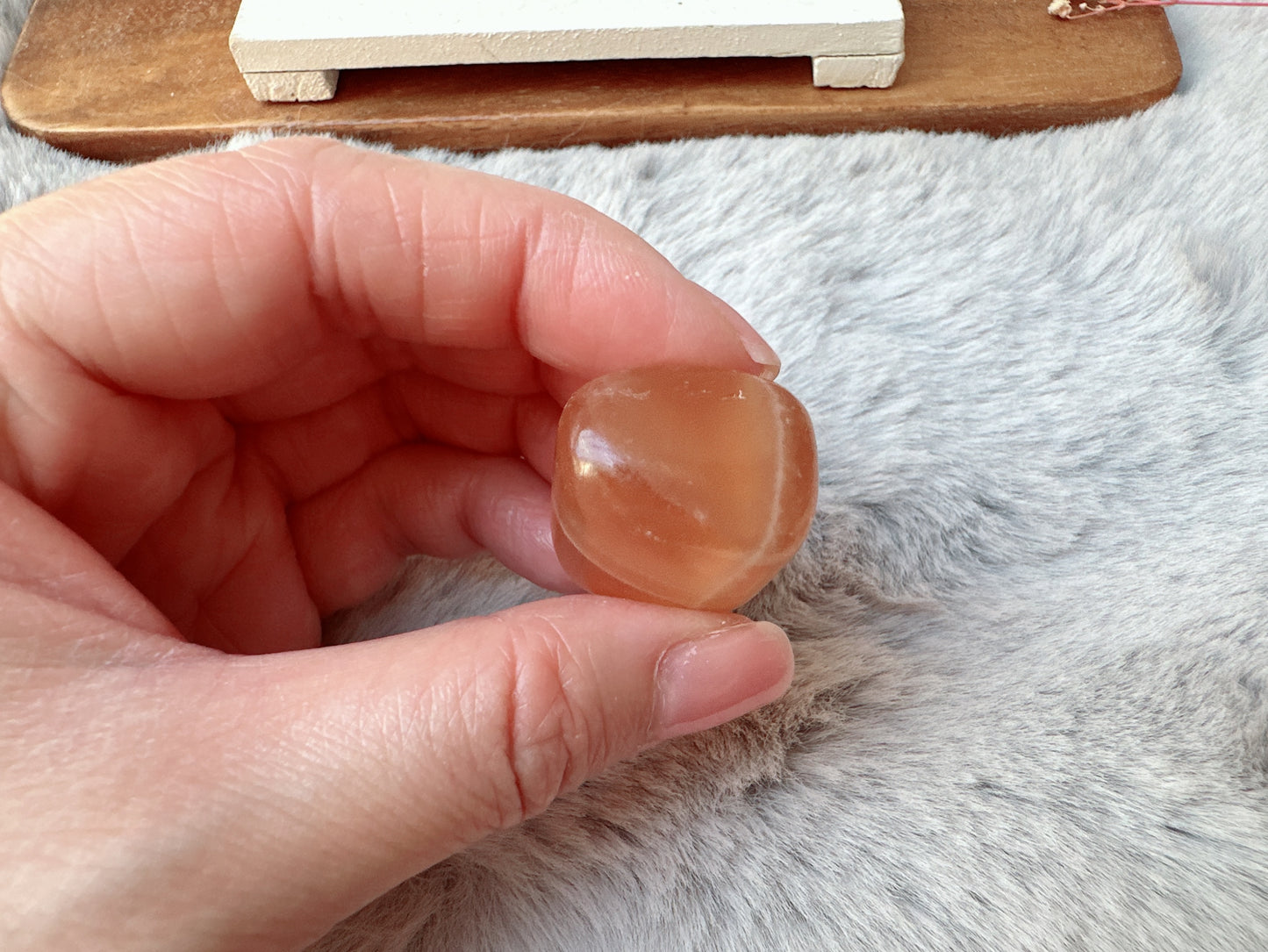 Honey Calcite Tumble