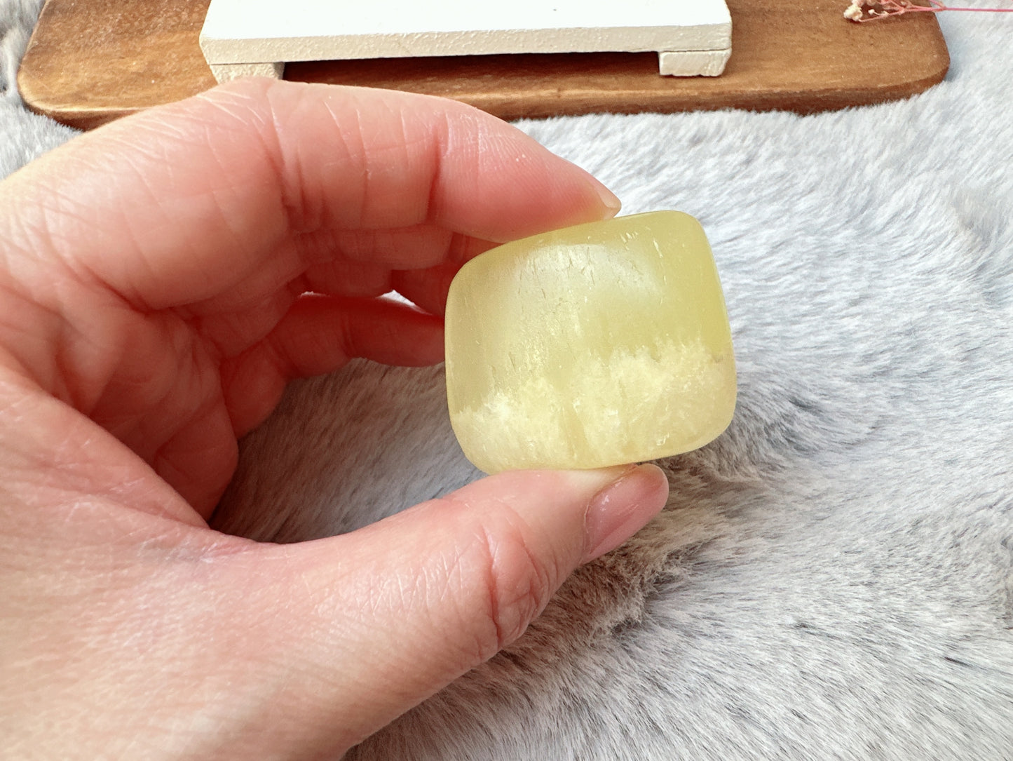 Lemon Calcite Tumble