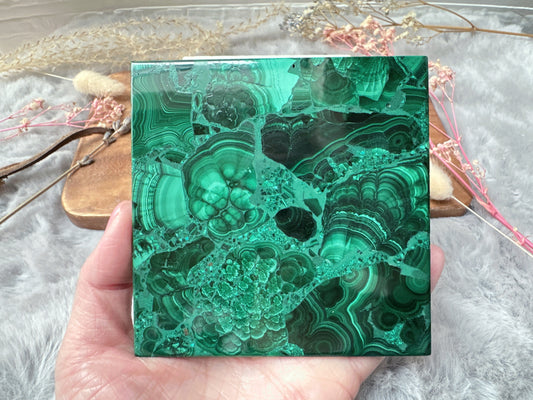 Malachite Square Slab