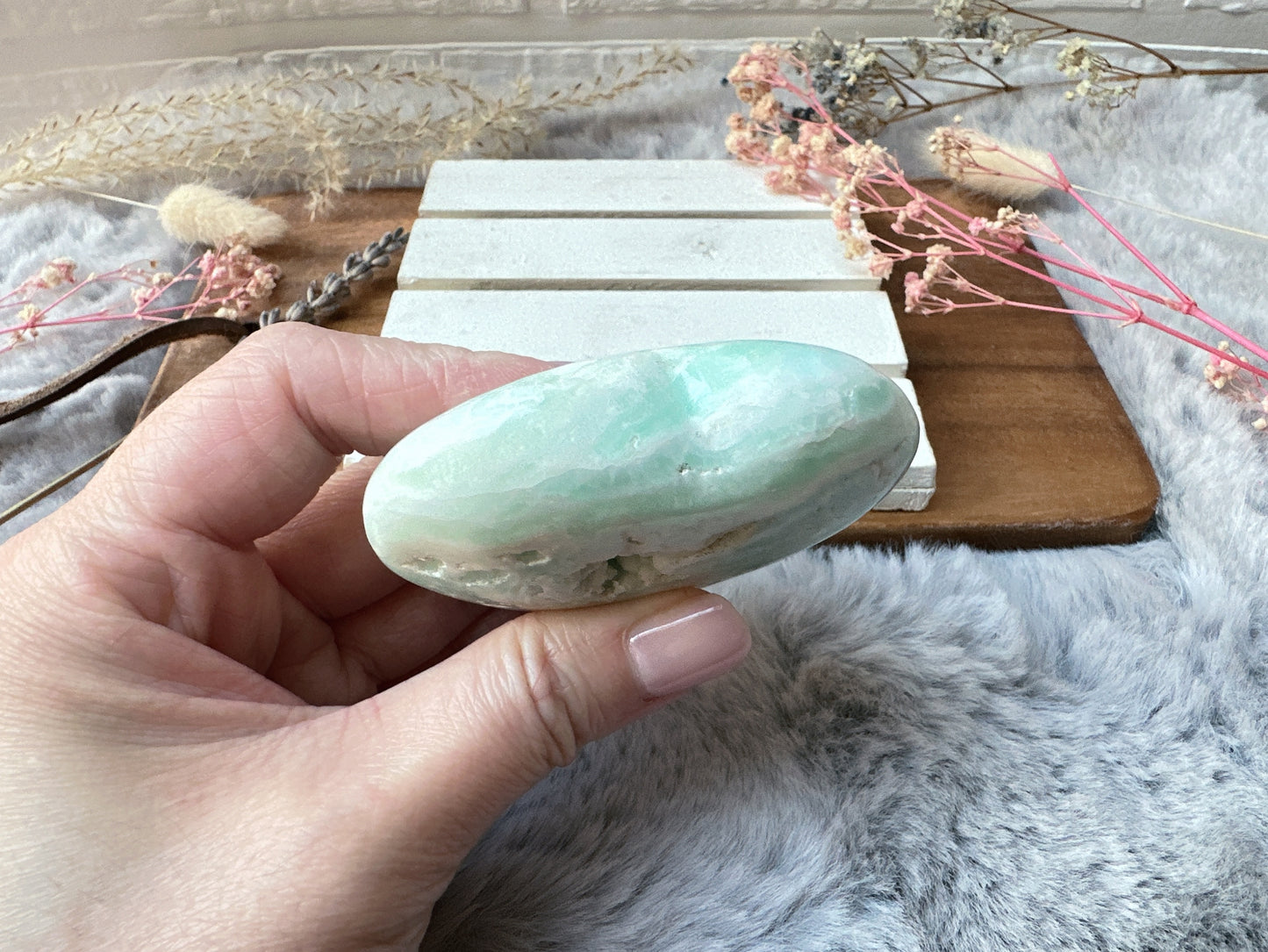 Caribbean Calcite Heart