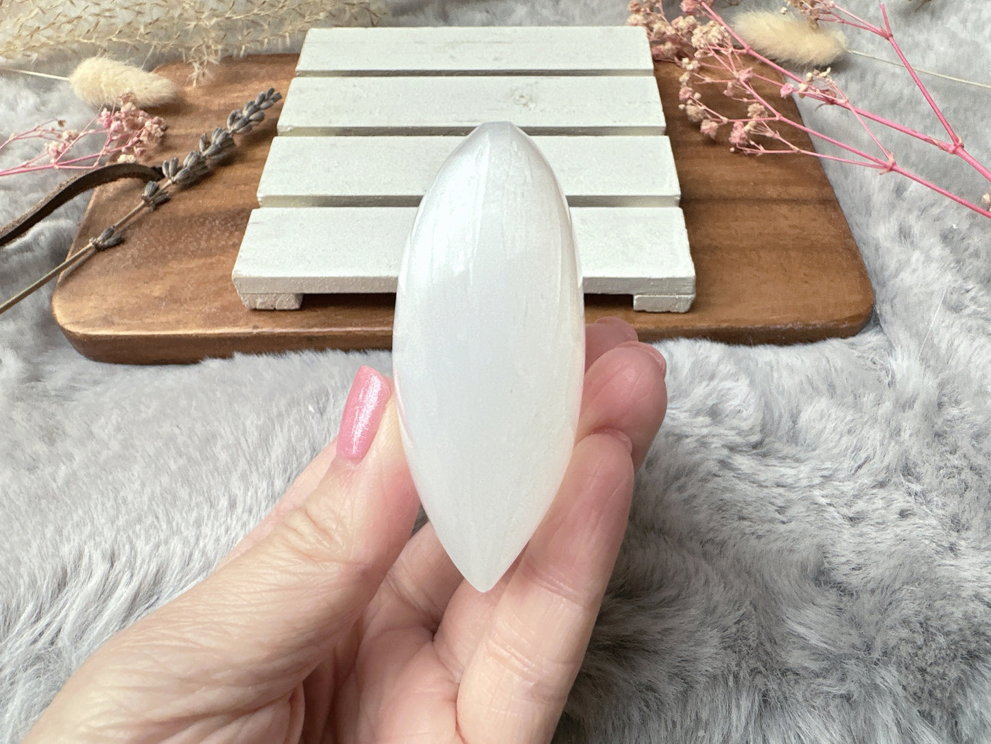 Selenite Heart