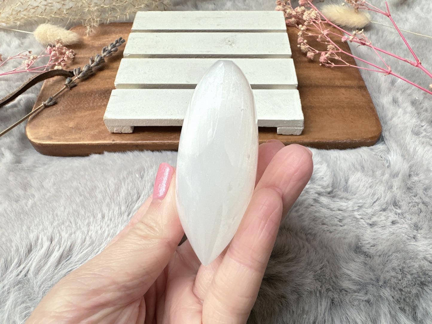 Selenite Heart