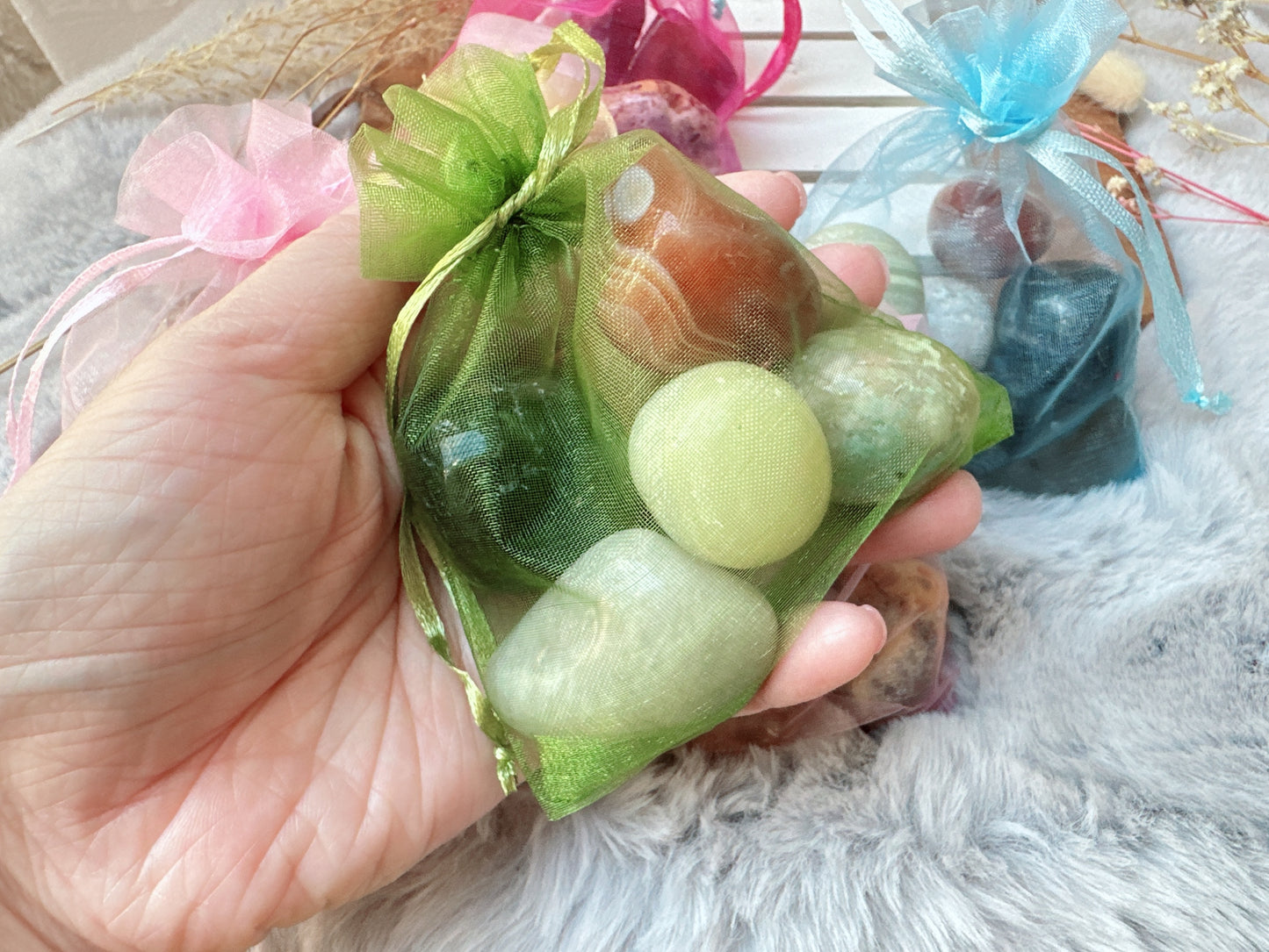 1/2 lb Imperfect Crystal Tumbles Mystery Bundle