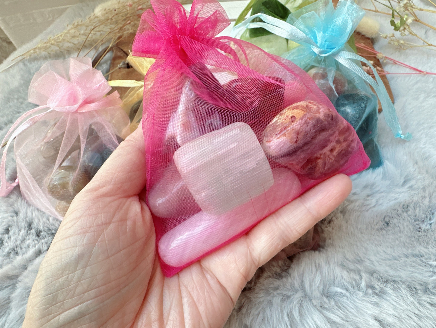 1/2 lb Imperfect Crystal Tumbles Mystery Bundle