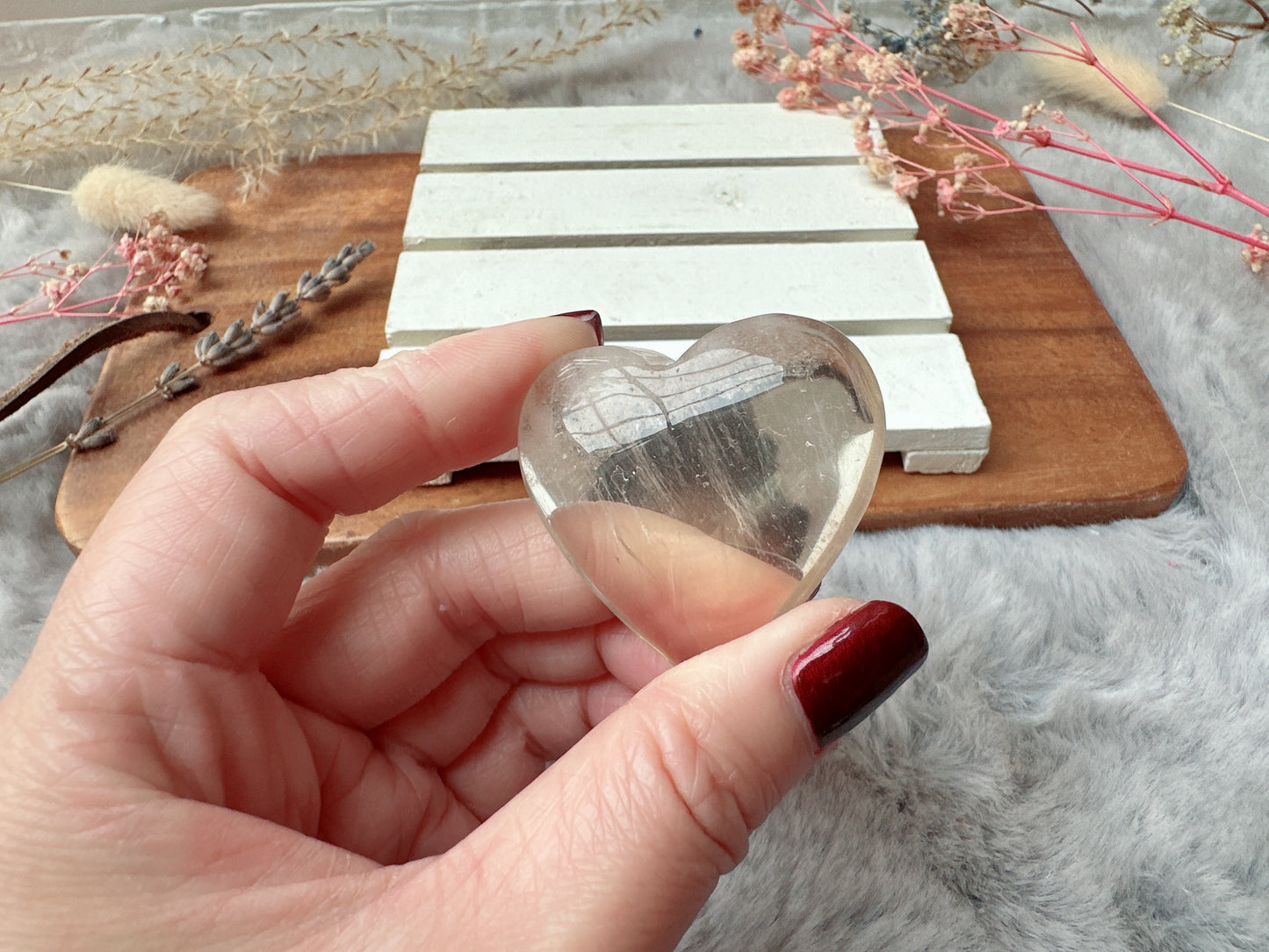 Small Fluorite Heart