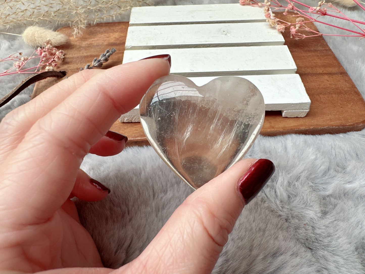 Small Fluorite Heart