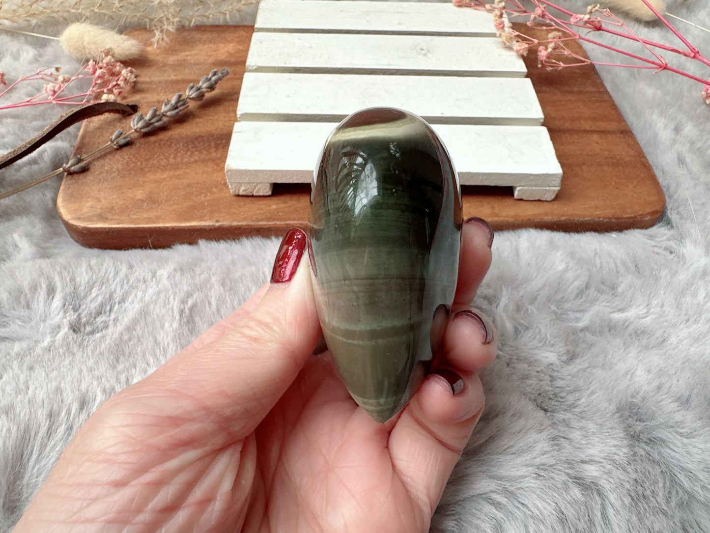 Polychrome Jasper Heart