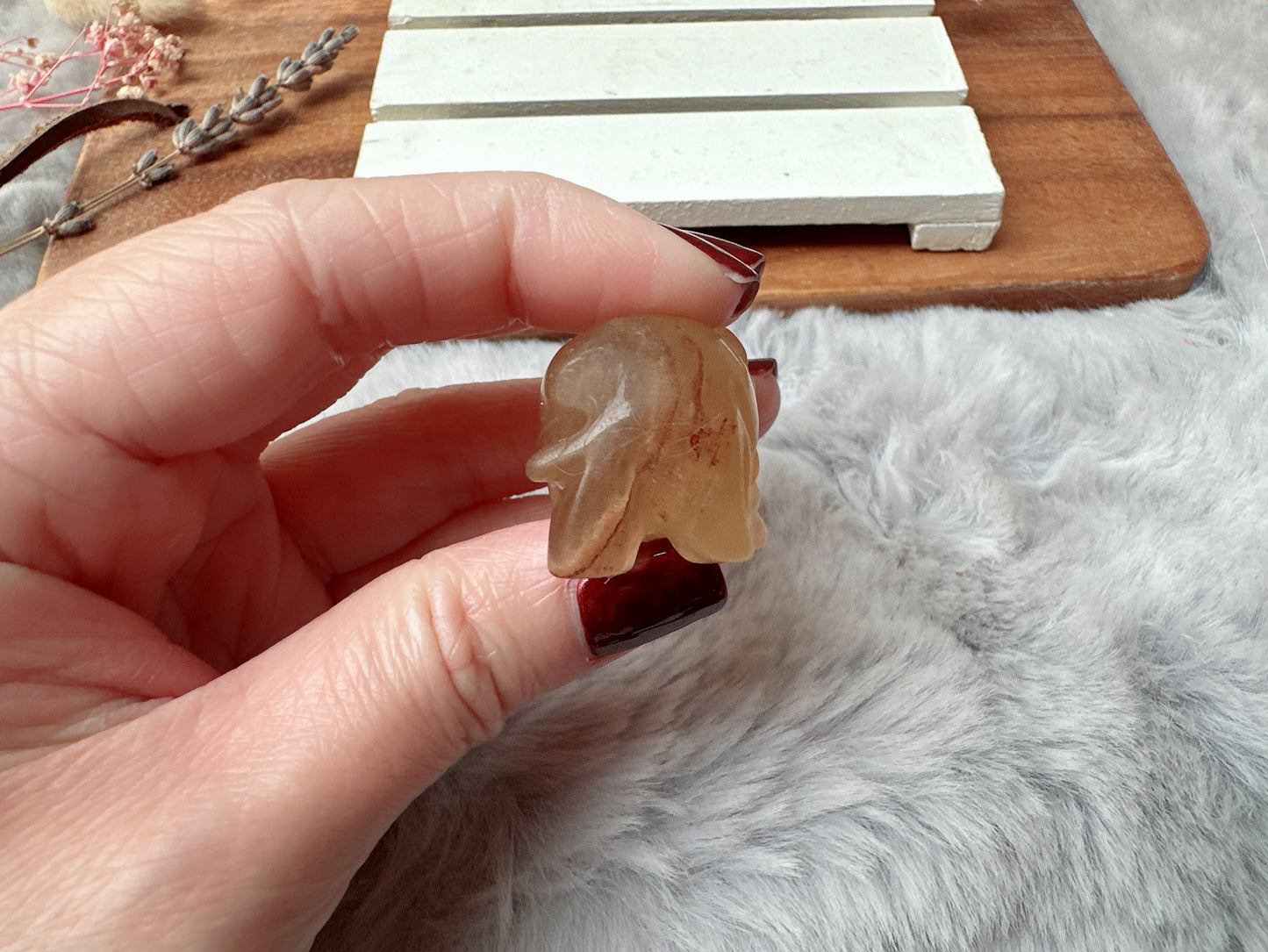 Small Candy Fluorite Elephant