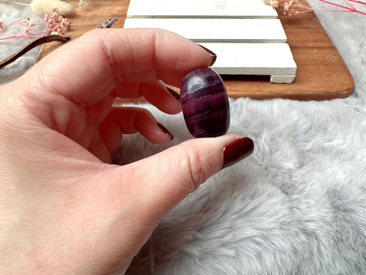 Small Candy Fluorite Tumble
