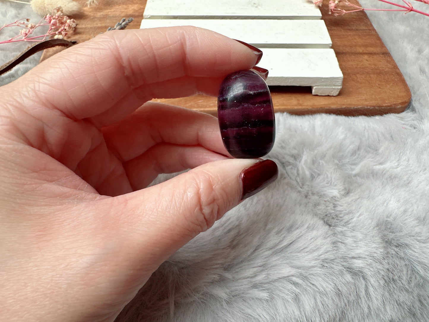 Small Candy Fluorite Tumble