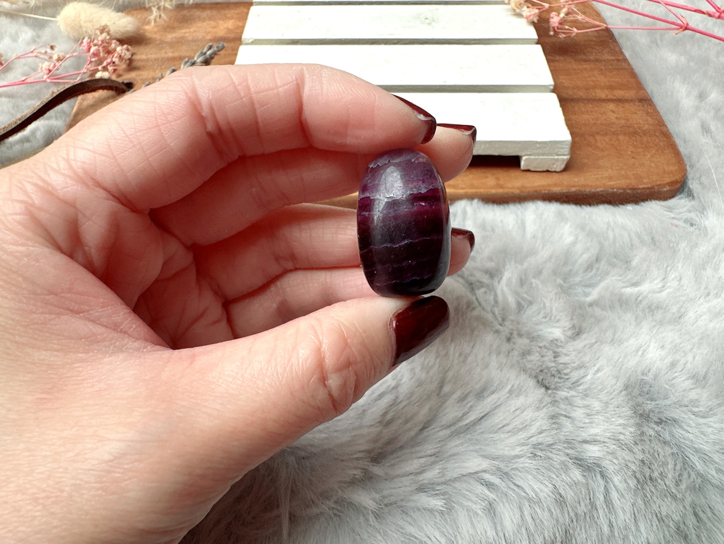 Small Candy Fluorite Tumble
