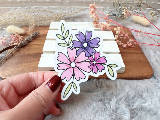 Cute Flowers Sticker