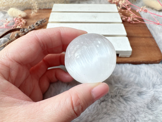 Small Selenite Sphere