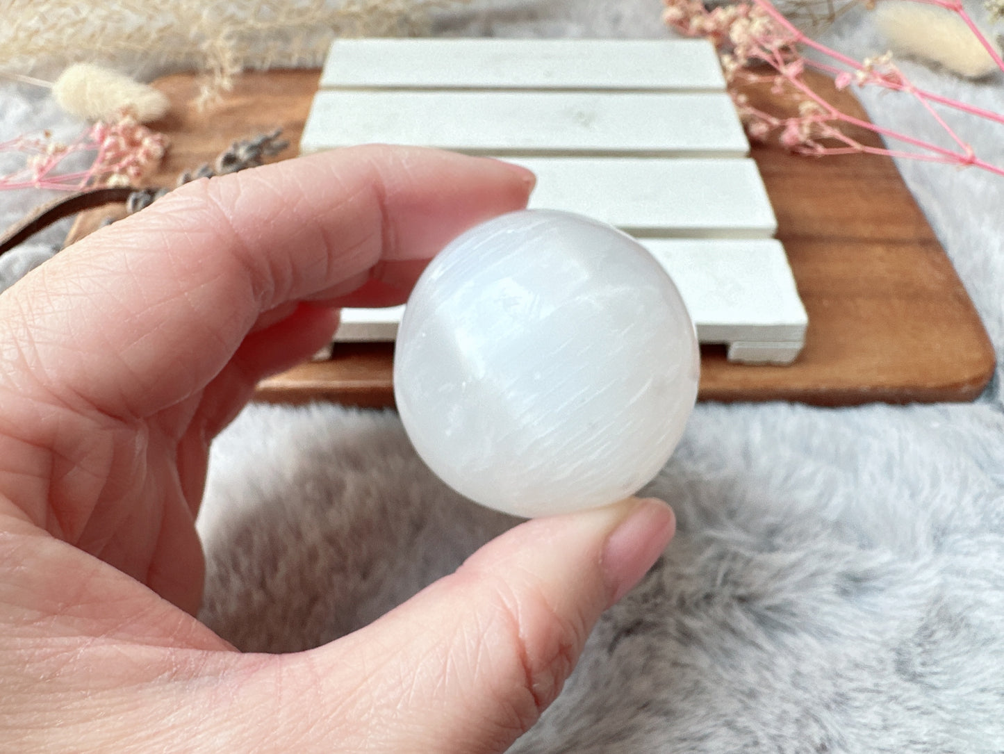 Small Selenite Sphere