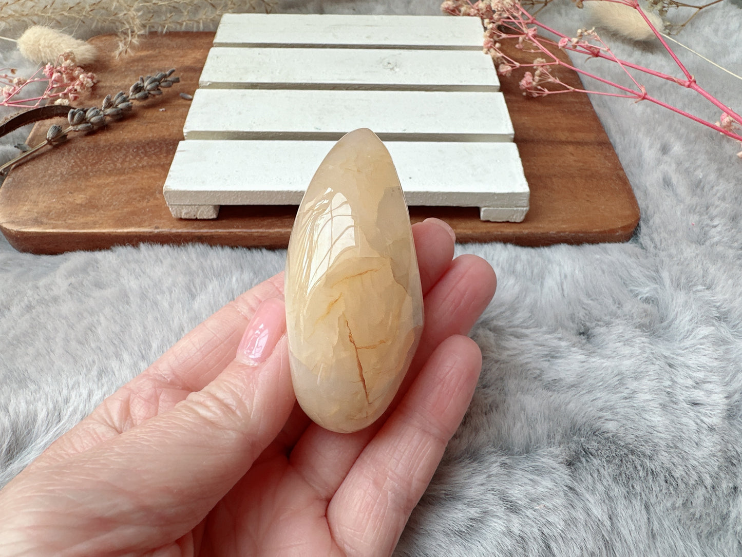Small Agate Druzy Egg