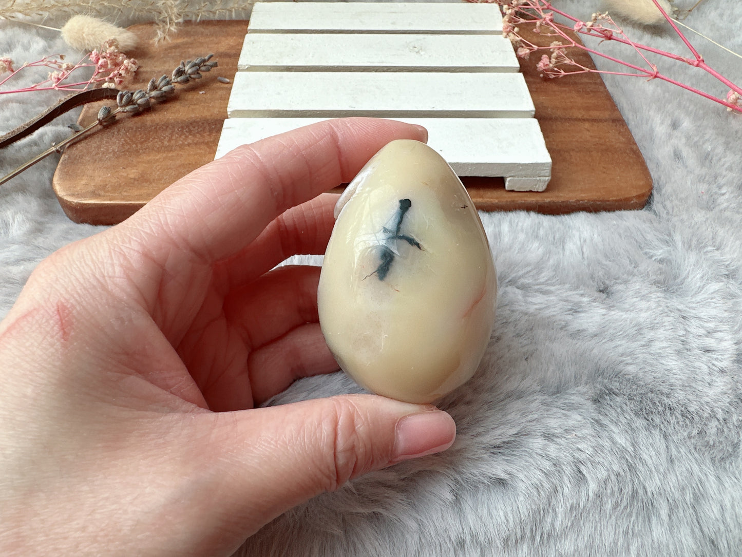 Small Agate Druzy Egg